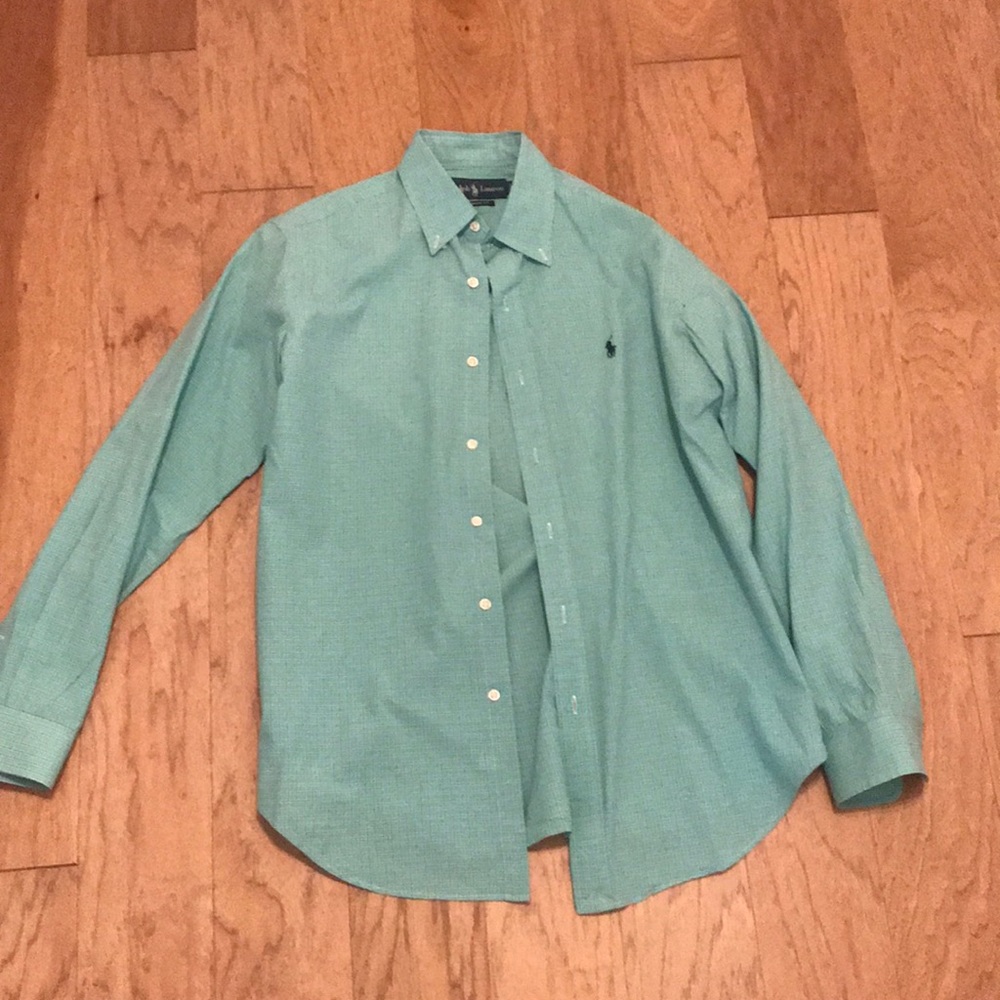 Polo Ralph Lauren Green/Teal Button Down